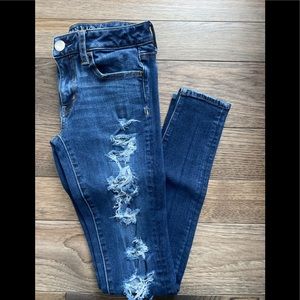 American Eagle Denim X4 Low Rise Jeans